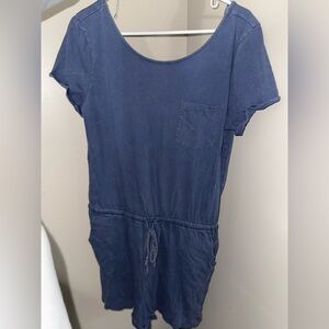 Artisan Ny Navy Blue Romper